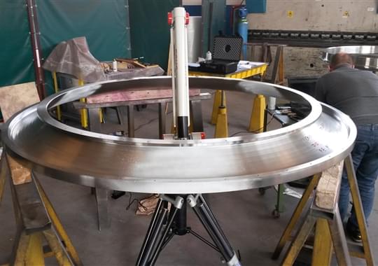 Flange e connessioni speciali per turbine a gas